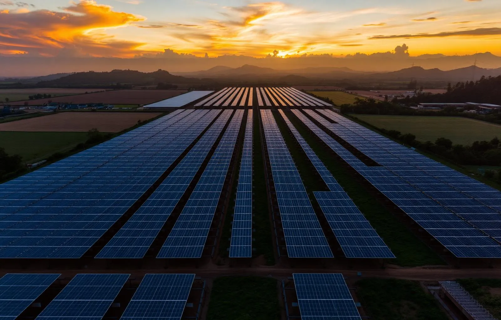 Mini granja solar en Colombia