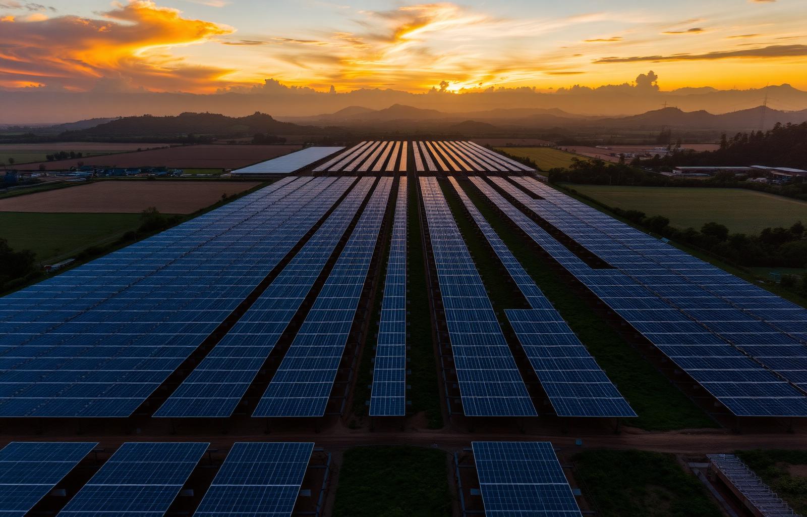 Granja solar para autogeneración remota en Colombia